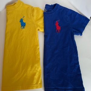 Boys big pony cotton jersey tee size 6 set